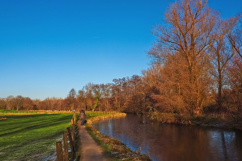 Haushaltsauflösung Nettetal, Stimmungsbild Fluss Nette